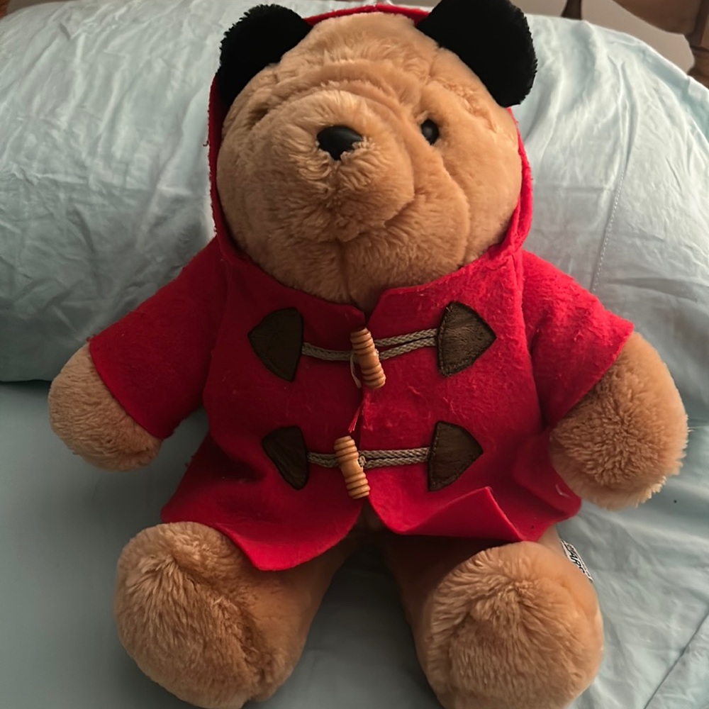 Paddington & Co teddy bear with coat